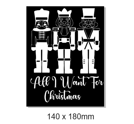 All I want for CHRISTMAS Drummer boy  140 X 180MM min buy 3